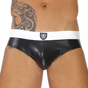 TOF Paris Fetish Brief Black-White