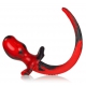 Plug Queue Puppy Tail SWIRL 8.5 x 4.4 cm Rouge