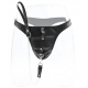 Thong in imitation with leash