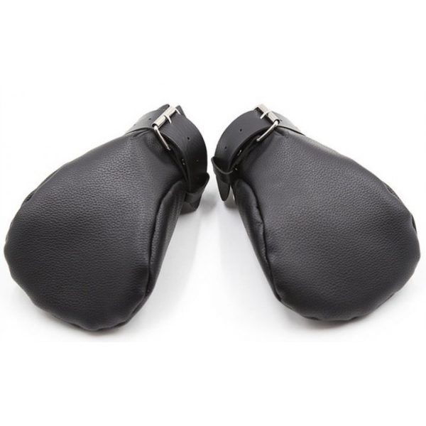Dog Paw mittens in imitation leather