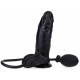 Dildo Inflável Inflável 14 x 4,5 cm Preto