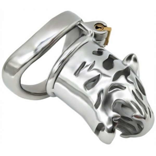 Metal chastity cage Tiger 6 x 3cm