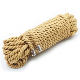 Cotton rope golden 20m