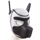 Puppy neoprene balaclava Black-White