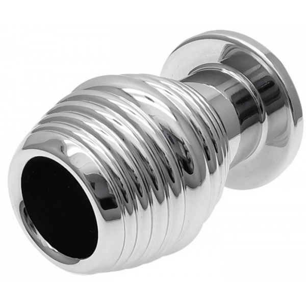 Filetto cavo M Tunnel Plug in metallo 6,5 x 4,5 cm