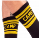 Socken Camp Socks Schwarz-Gelb