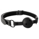 Renegade black pierced ball gag