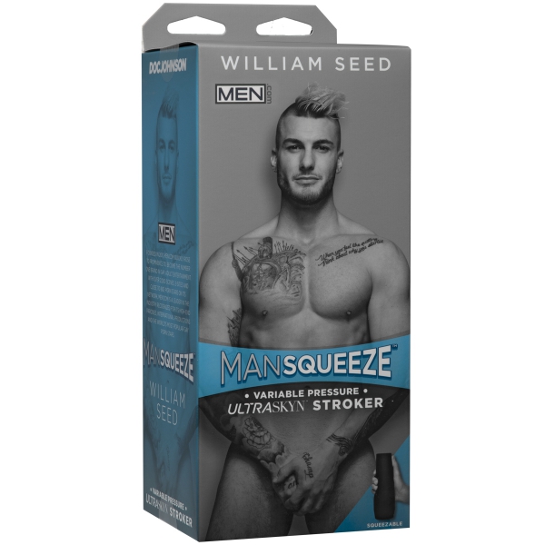 Realistic Masturbator Man Squeeze William Seed