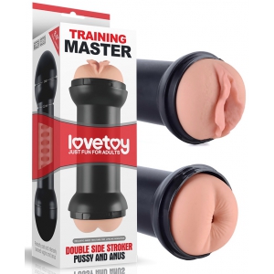 LoveToy Masturbador Doble Lado Vagina - Ano