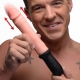 Impugnatura del dildo con Auto Pounder 17 x 4 cm