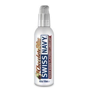 Swiss Navy Lubricante con sabor a chocolate 118 mL