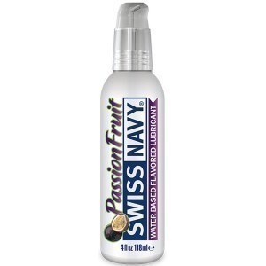 Swiss Navy Lubricante con sabor a fruta de la pasión 118 ml