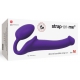 Dildo + plug STRAP-ON-ME Bendable M 16 x 4 cm Purple
