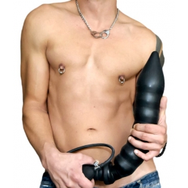 Aufblasbarer Dildo mit Griff Fuck Slut 27 x 6.5 cm