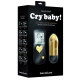 Cry Baby Wireless Vibrating Egg 7.5 x 3 cm Gold