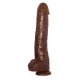 Dildo Cockzilla 31 x 7 cm Castanho