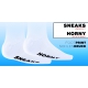 Socken Socken Neon Horny Rot