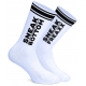 Socken Sneak Bottom White-Black