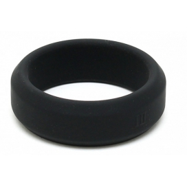 Anello morbido in silicone Cockring 18 mm nero