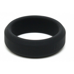 Rimba Cockring en silicone Soft Ring 18mm Noir