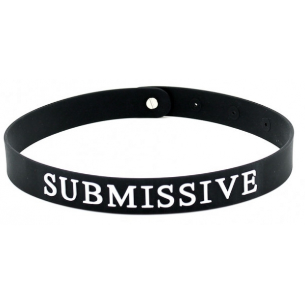 Silicone necklace Submissive