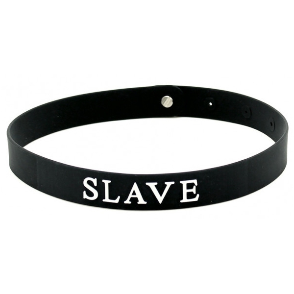 Collier en silicone SLAVE