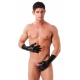 Short latex gloves