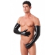 Long latex gloves 58cm