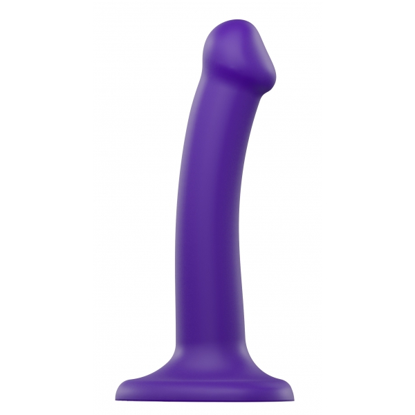 Dildo Strap-On-Me Bendable S 15 x 3,5 cm Viola