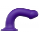 Dildo Strap-On-Me Dobrável L 17 x 4,5 cm Roxo