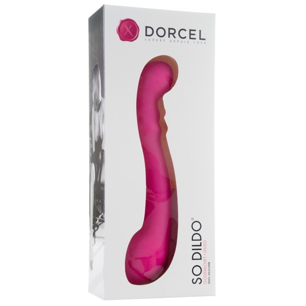 So Dildo Magenta Punto G Reversible Jab 22,5 x 4,8 cm