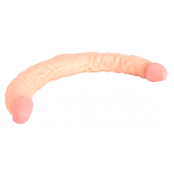 Dildo duplo em forma de Cox U 40 x 3,8 cm