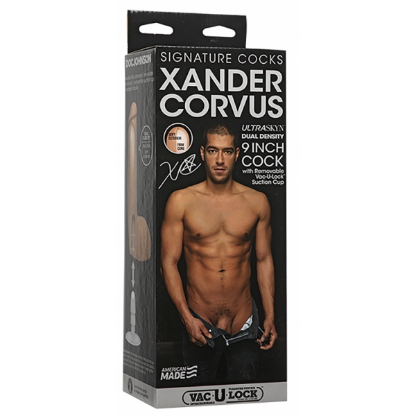 Realistic Dildo Actor Xander Corvus 18 x 5 cm