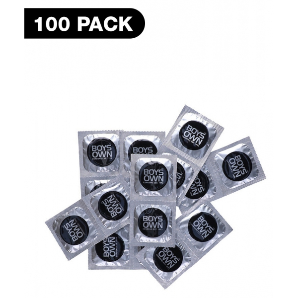 Boys Own Latex Condoms x100