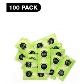Preservativos texturizados de puntos y de costillas x100