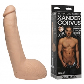 Signature Cocks Consolador realista Actor Xander Corvus 18 x 5 cm