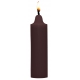 Wax Candle with Chocolate Aroma 12cm