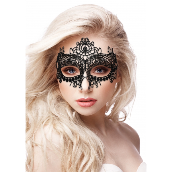 Queen Lace Maske Schwarz