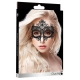 Queen Lace Mask Black