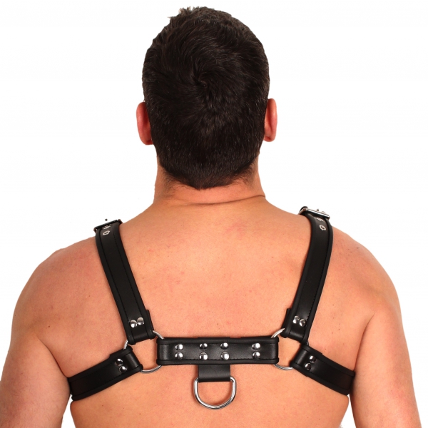 Leather Harness Black