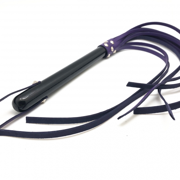 MARTINET IN PURPLE LEATHER - 78cm - HOLZGRIFF