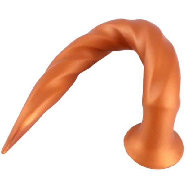 Dildo a coda lunga L 50 x 5 cm