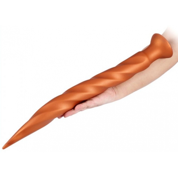 Dildo a coda lunga L 50 x 5 cm