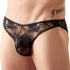 Slip sexy in pizzo FlowThin Nero