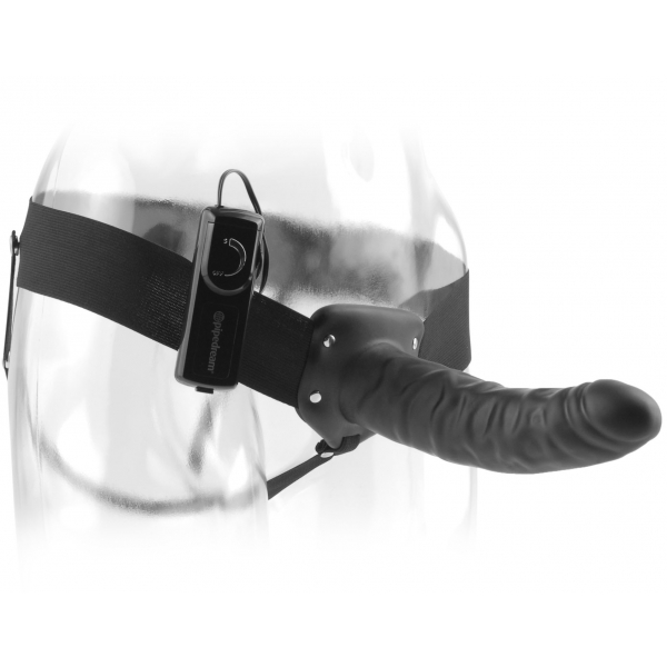 Gode ceinture Vibrant Vibrating Hollow 21 x 4.5 cm