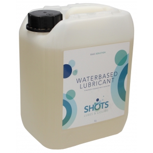 Shots Lube Smeermiddel Water 5L kan