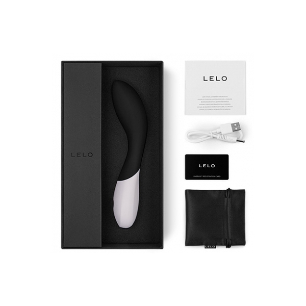 Mona Wave G-Spot Vibrator 20cm Black