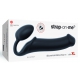 Dildo + Plug STRAP-ON-ME Bendable XL 16 x 4,5 cm Nero