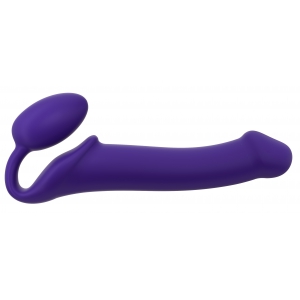 strap on me Dildo + Plug STRAP-ON-ME Bendable L 16 x 3.7 cm Purple