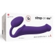 Dildo + Plug STRAP-ON-ME Bendable L 16 x 3.7 cm Purple